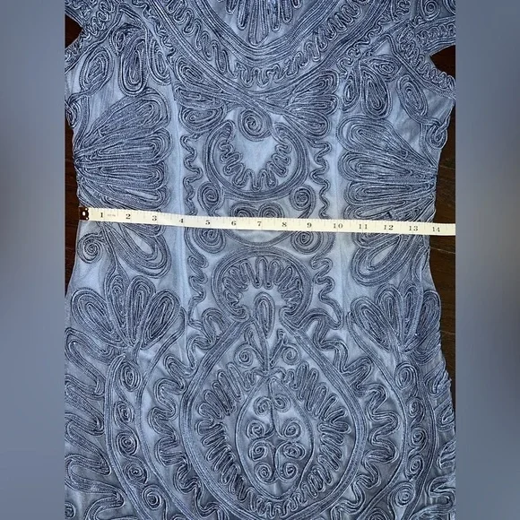 JS Collections Mesh Cocktail Dress - Picture 7 of 14